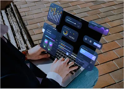image about a website and mobile app flow analytics